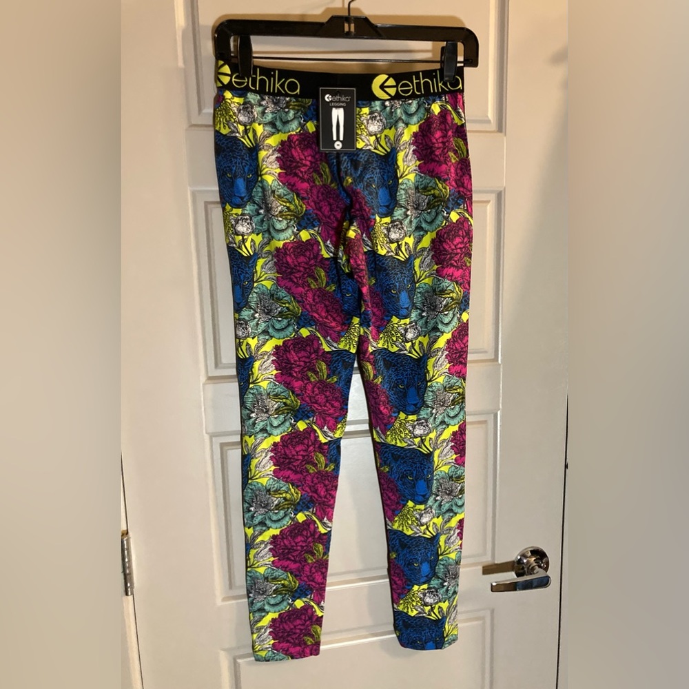 ETHIKA NWT PRINT LEGGINGS
